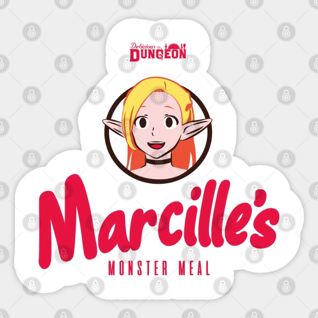 DELICIOUS IN DUNGEON: MARCILLE´S (WENDYS) Sticker by FunGangStore